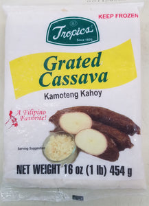 Tropics Frozen Grated Cassava