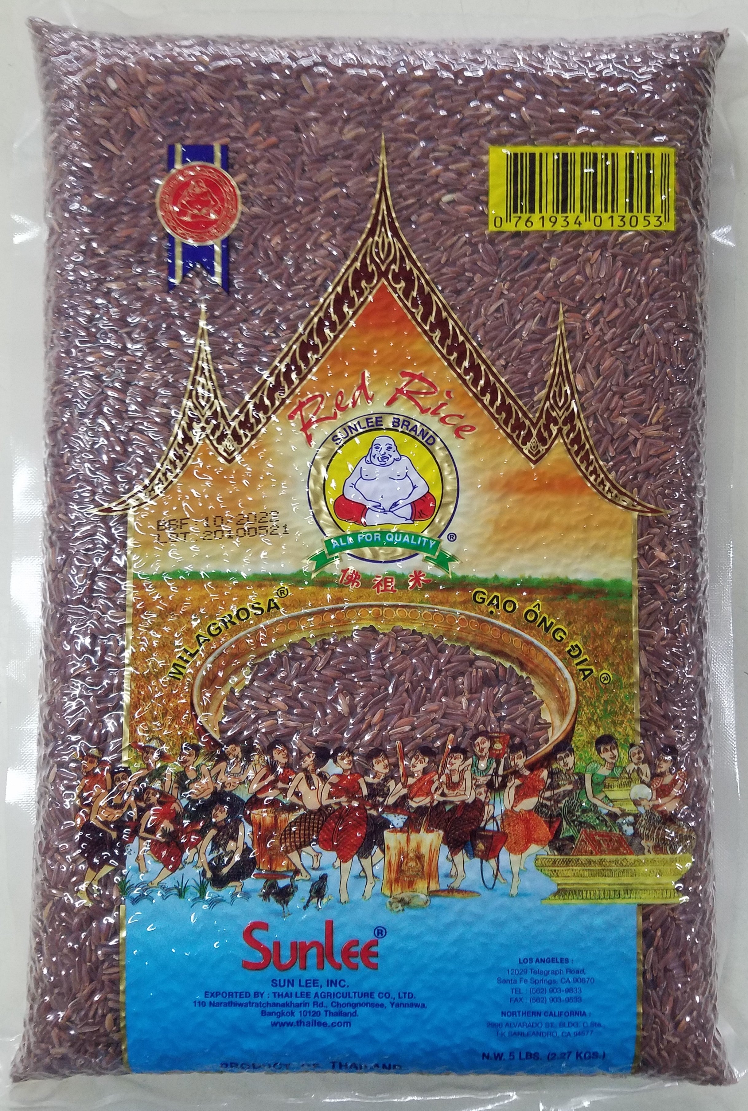 Sunlee Rice Sunlee Red Rice 5lb – Asia Mart, Santa Rosa