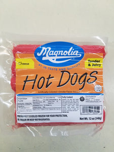 Magnolia Cheese Hot Dogs