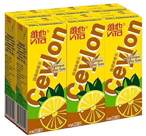 Vita Ceylon Lemon Tea Drink 6pk