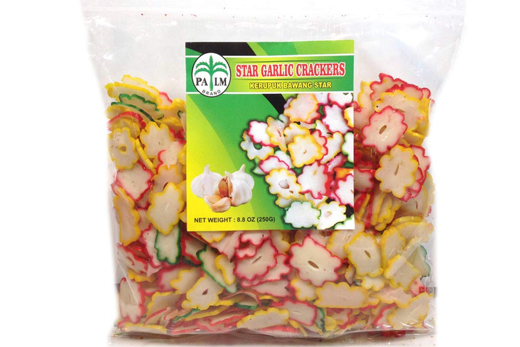 Palm Star Garlic Crackers