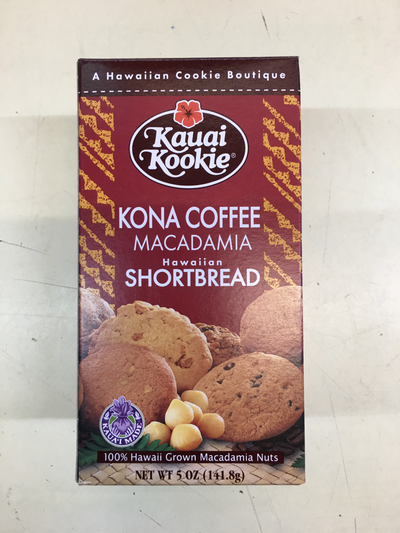 Kauai Kookie Kona Coffee Macadamia