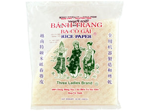 Three Ladies Rice Paper Triangle