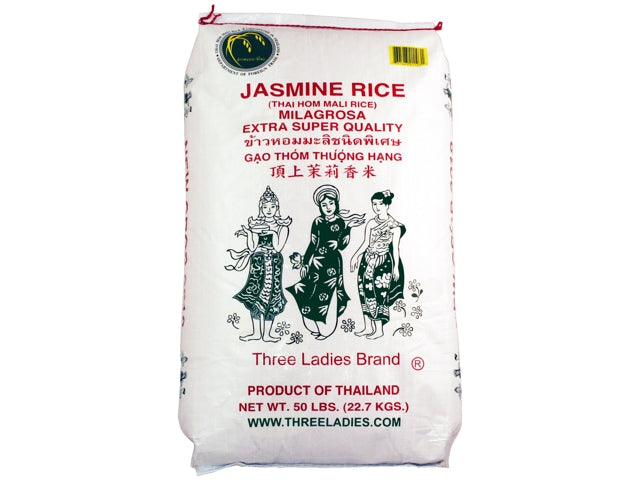 Three Ladies Jasmine Rice 2025 50lbs