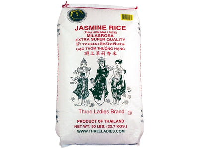 Three Ladies Jasmine Rice 2025 50lbs