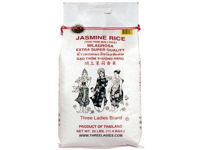 Three Ladies Jasmine Rice 2025 25lbs