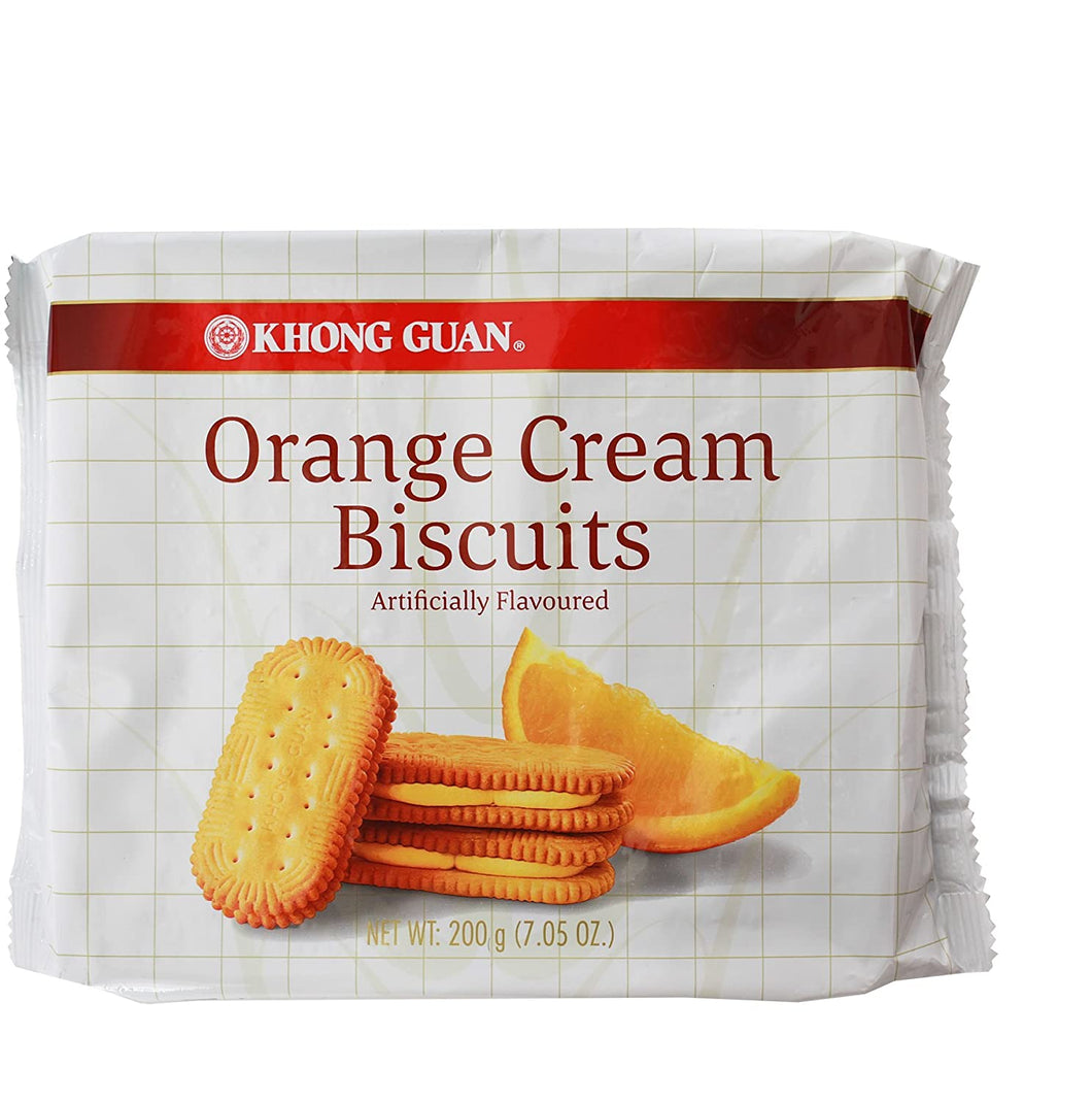 Khong Guan Orange Cream Biscuits