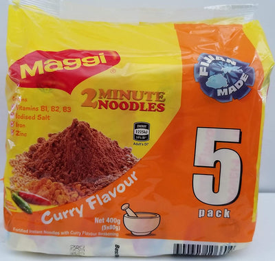 Maggi Curry Instant Noodles- 5pk