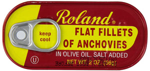 Roland Flat Fillets of Anchovies