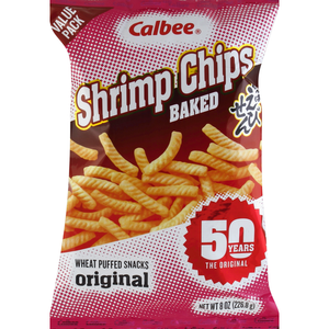 Calbee Baked Shrimp Chips- Original 8oz
