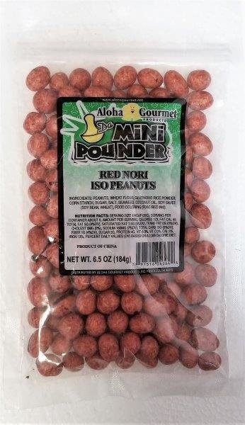 Aloha Gourmet Da Mini Pounder Red Nori Iso Peanut