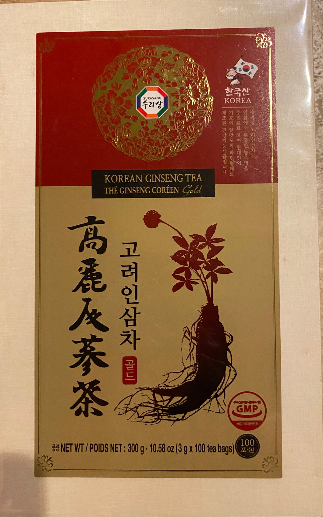 Korean Ginseng Tea- 100 tea bags