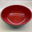 Red/Black Soup Bowl 8"