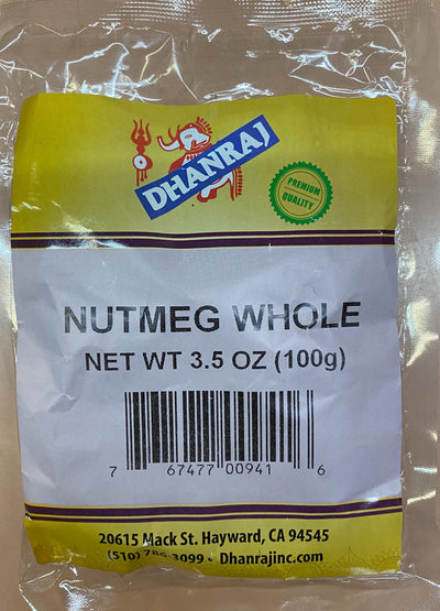 Dhanraj Nutmeg Whole