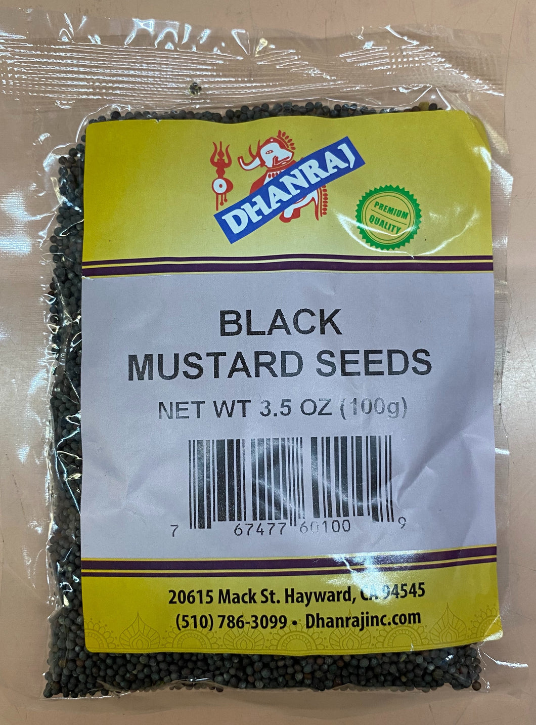 Dhanraj Black Mustard Seeds