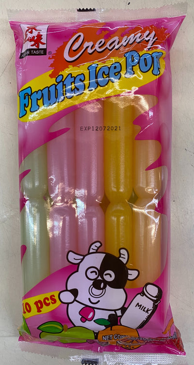 Asian Taste Creamy Fruits Ice Pop