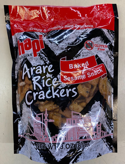 Hapi Baked Sesame Arare Rice Crackers