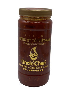 Uncle Chen Extra Hot Chili Garlic Sauce