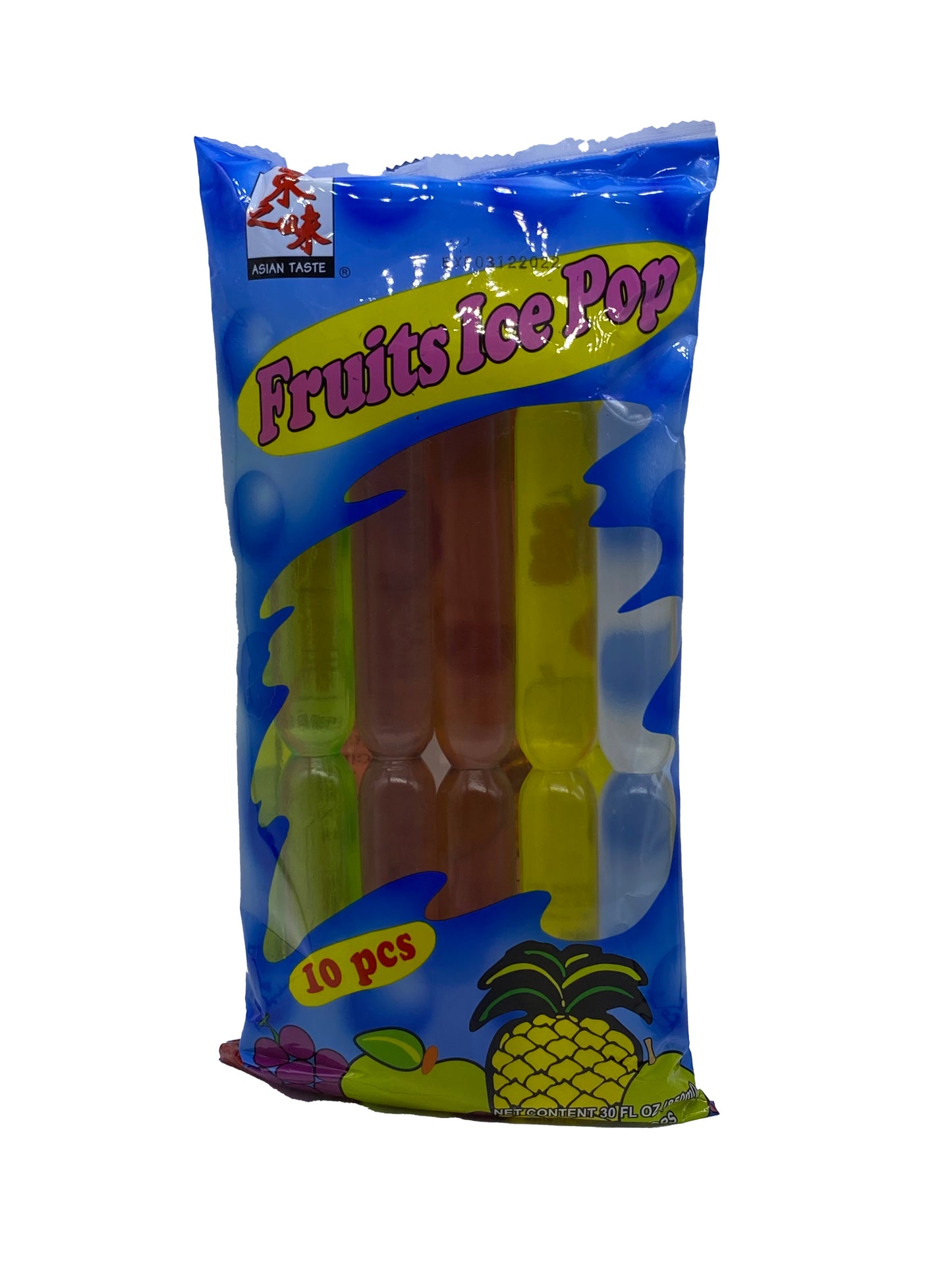 Asian Taste Fruits Ice Pop 10ct