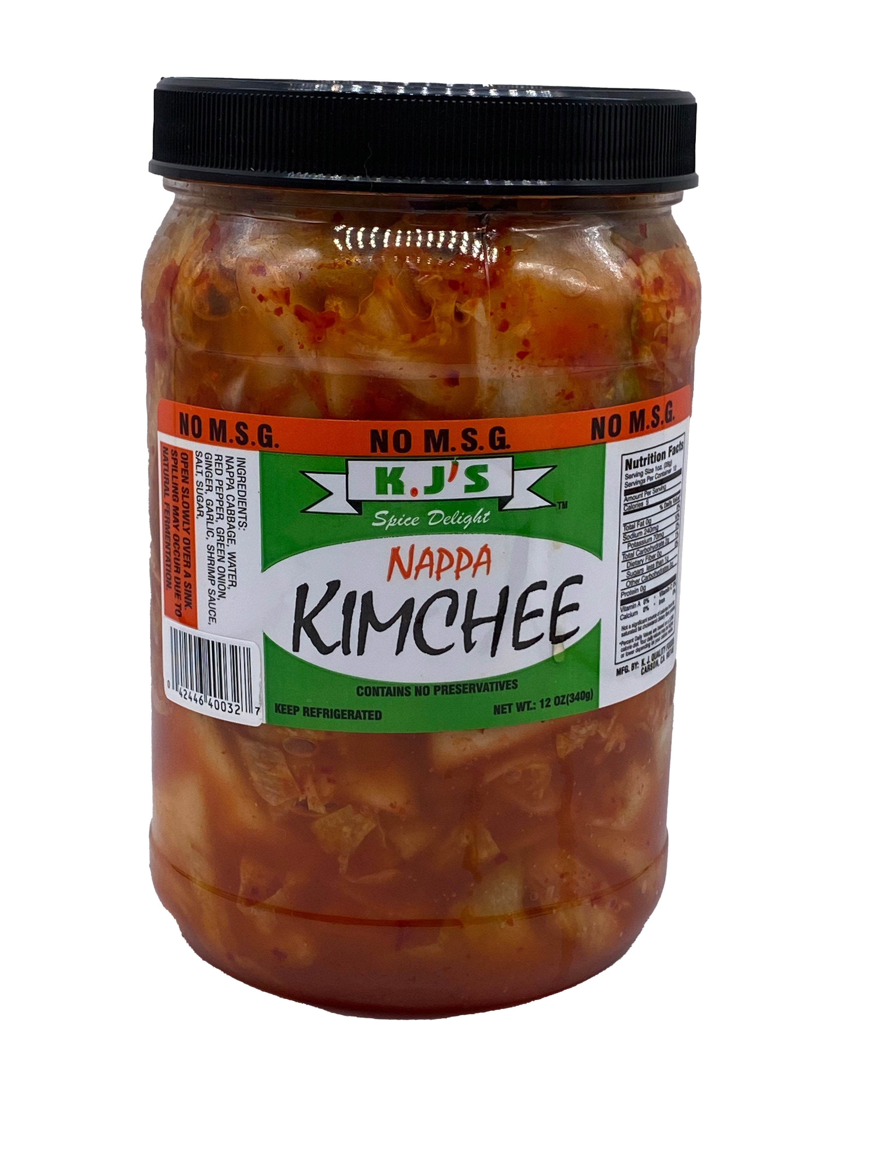 K.J's Nappa Kimchee (No MSG) 32oz – Asia Mart, Santa Rosa