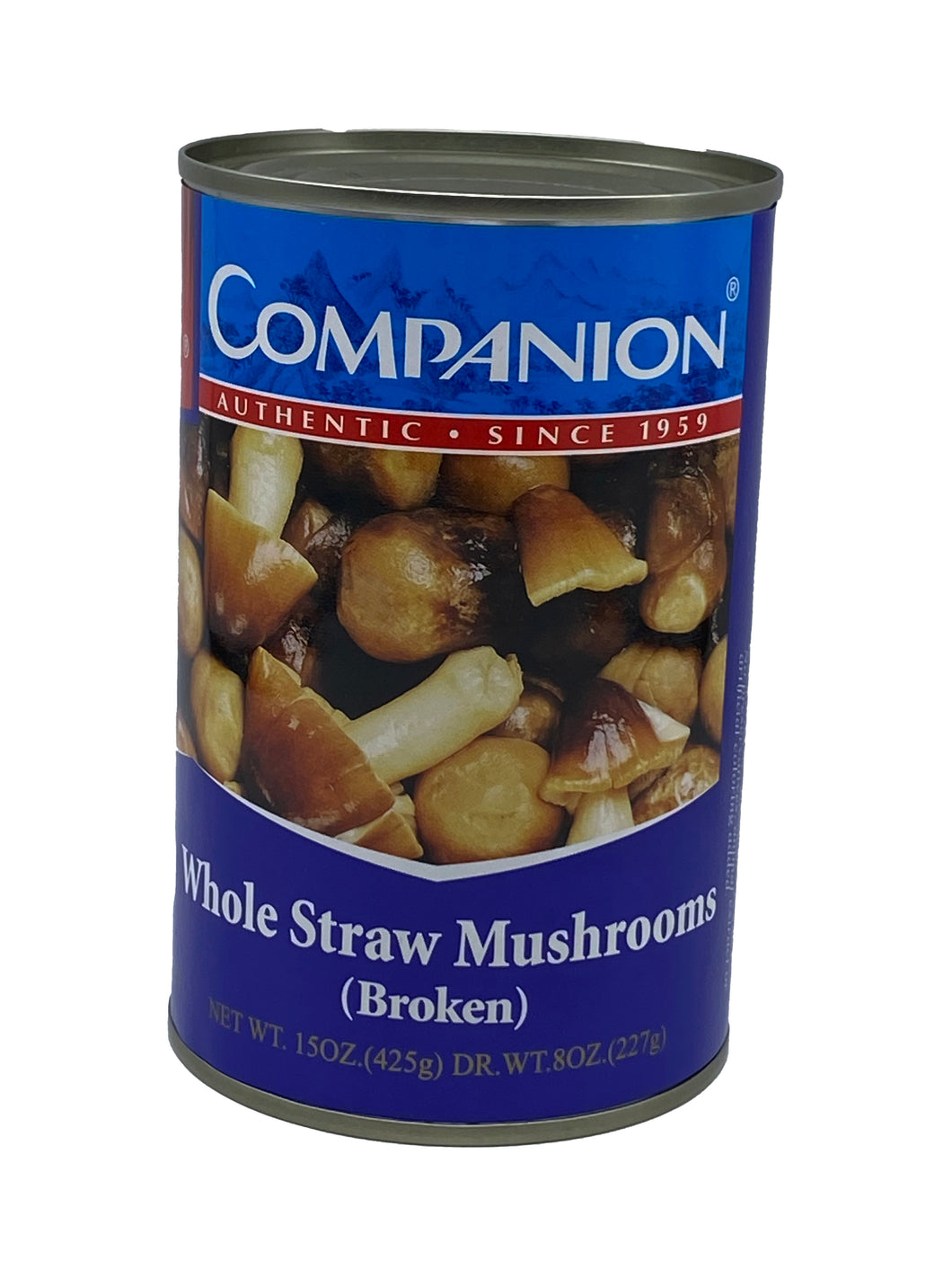 Companion Whole Straw Mushrooms (Broken)
