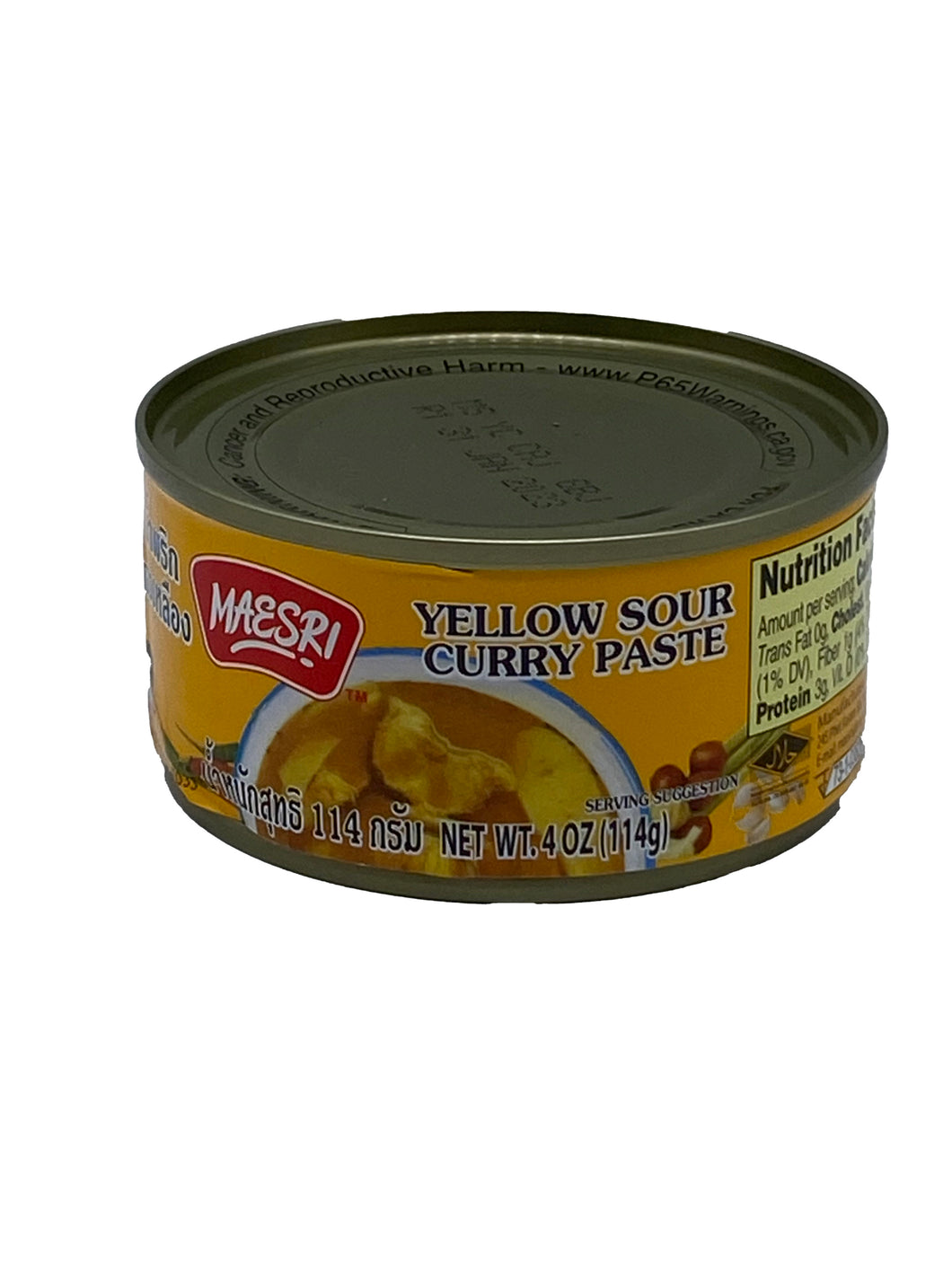 Maesri Yellow Sour Curry Paste