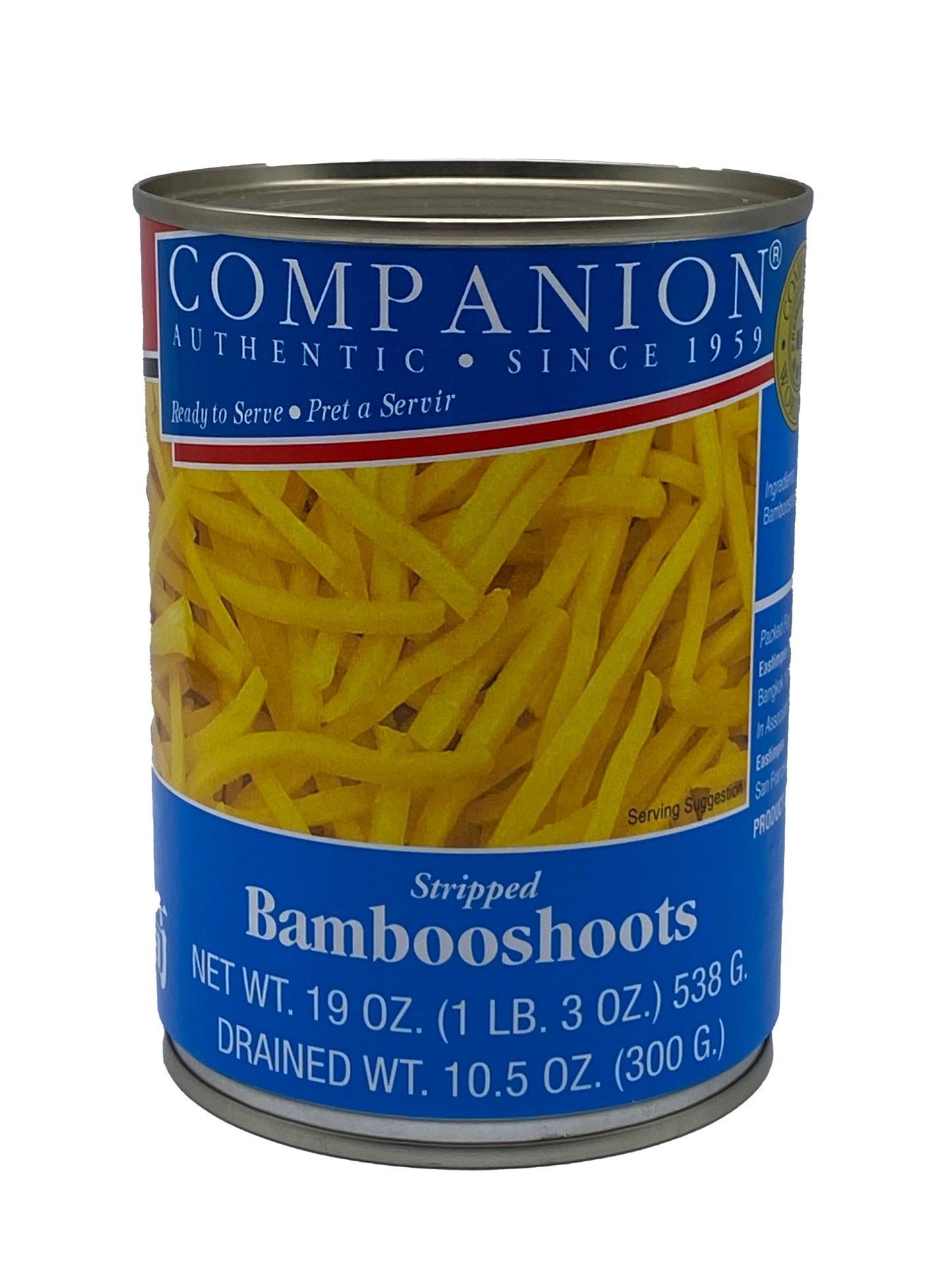 Companion Stripped Bamboo Shoots