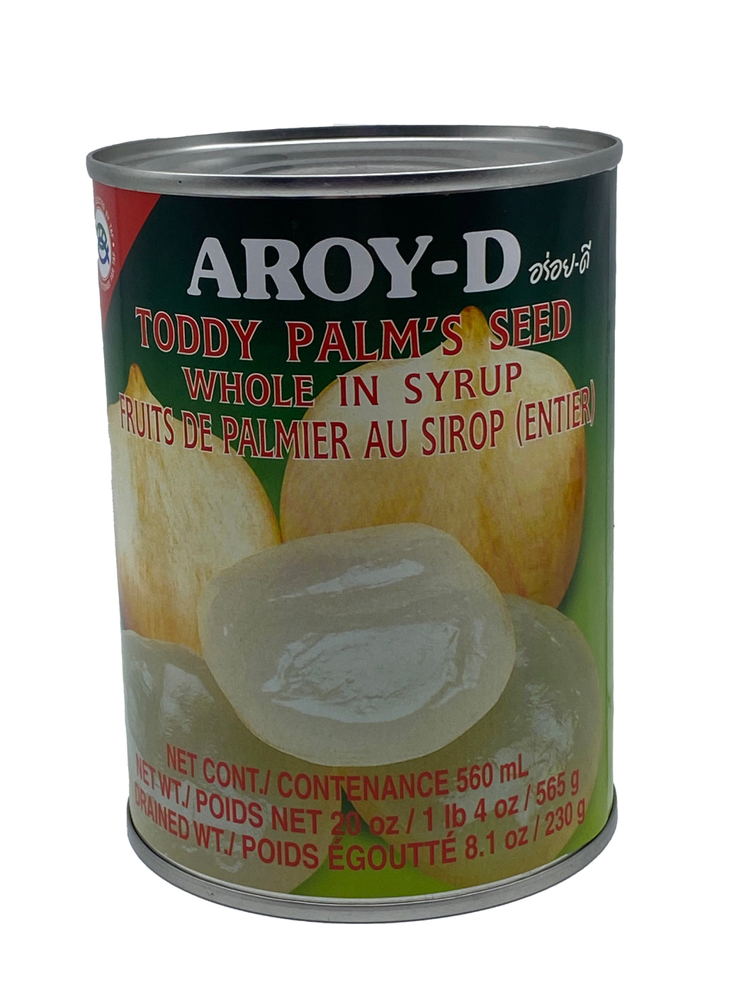 Aroy-D Toddy Palm's Seed Whole in Syrup