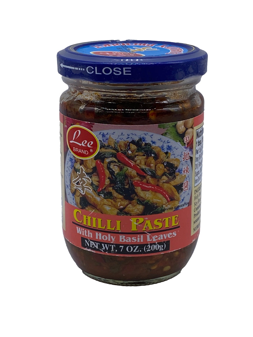 Lee Chili Paste with Holy Basil Leaves