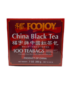 Foojoy China Black Tea 100ct