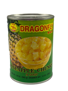 Dragonfly Pineapple Chunks in Syrup