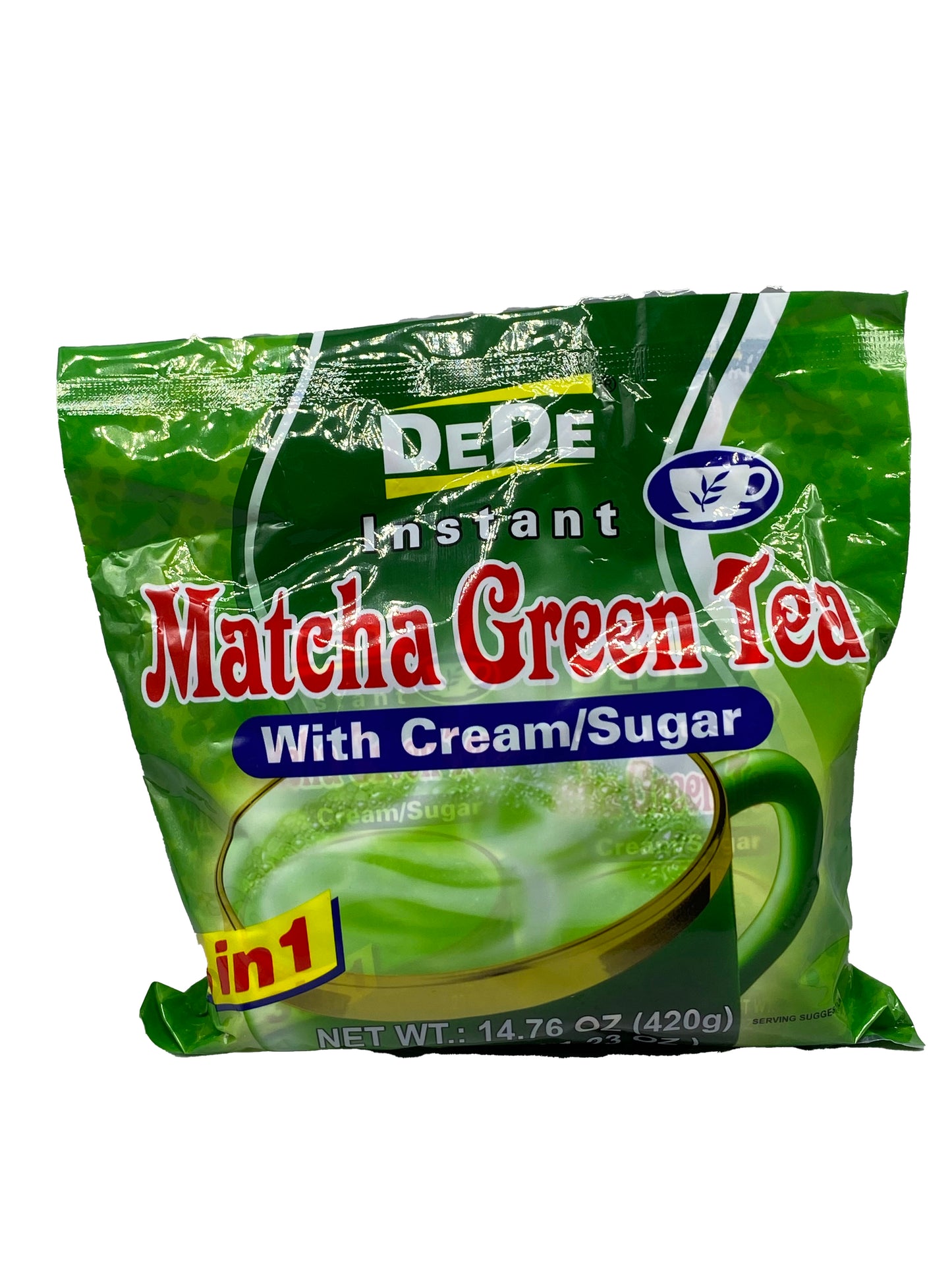 DEDE Instant Matcha Green Tea 3 in 1