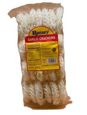 Rotary Garlic Crackers