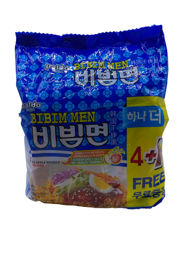 Paldo Bibim Men Noodles 5pk