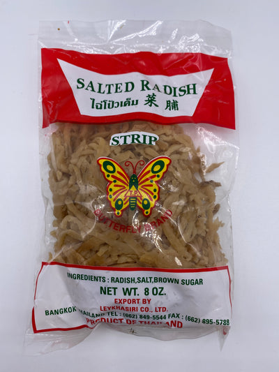 Butterfly Salted Radish- Strip