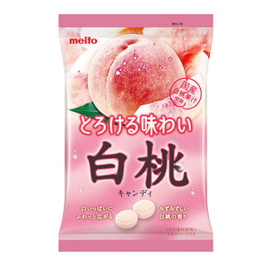 Meito White Peach Candy