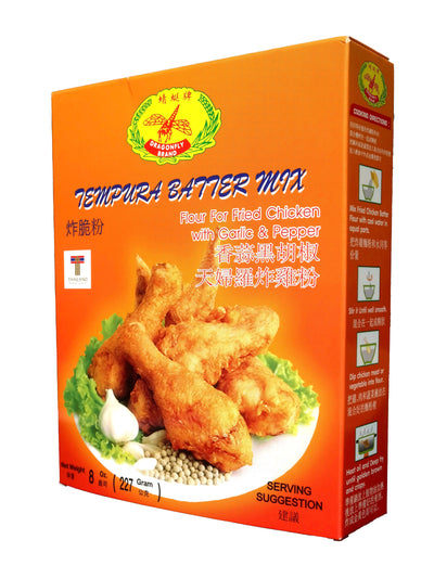 Dragonfly Tempura Batter Mix with Garlic & Pepper