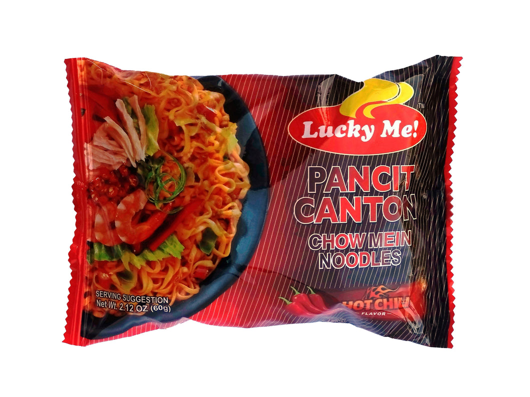 Lucky Me Pancit Canton- Hot Chili Flavor