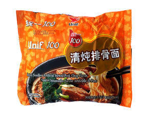 Unif 100 Instant Noodle- Artificial Stewed Pork Chop Flavor