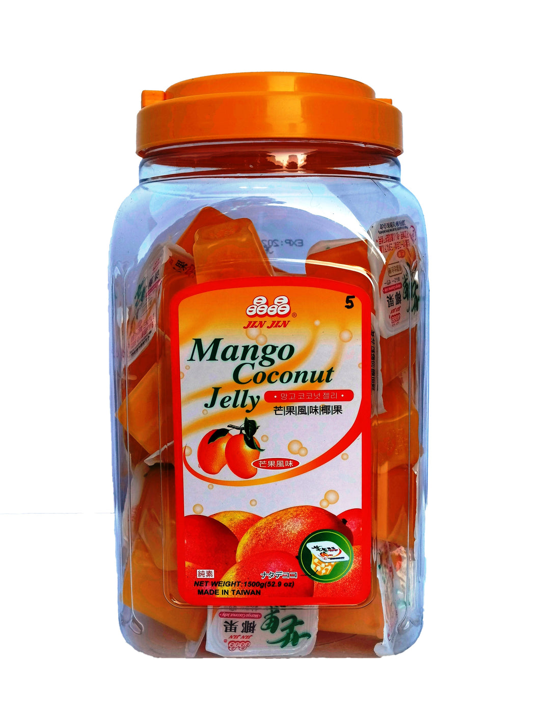 Jin Jin Mango Coconut Jelly