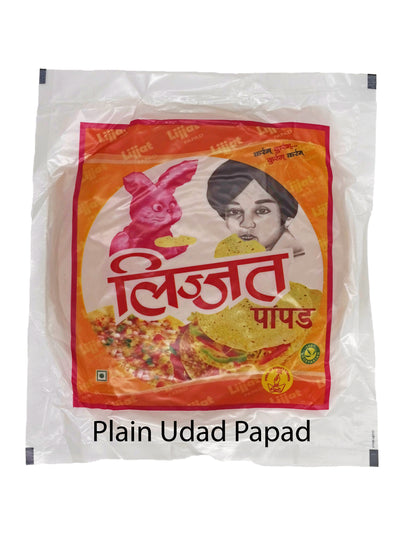 Lijjat Plain Udad Papads