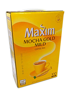 Maxim Mocha Gold Mild Coffee Mix ( 100 Sticks )