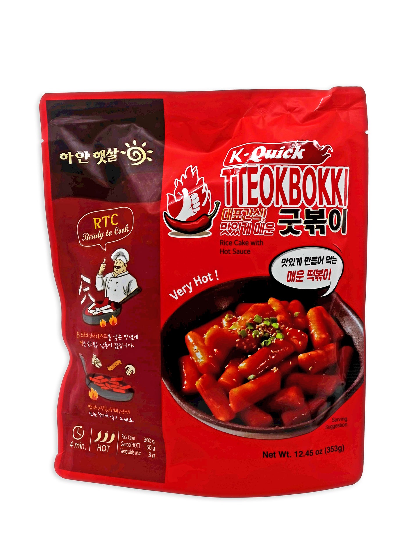 K-Quick Rice Cake With Hot Sauce