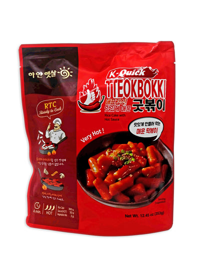 K-Quick Rice Cake With Hot Sauce