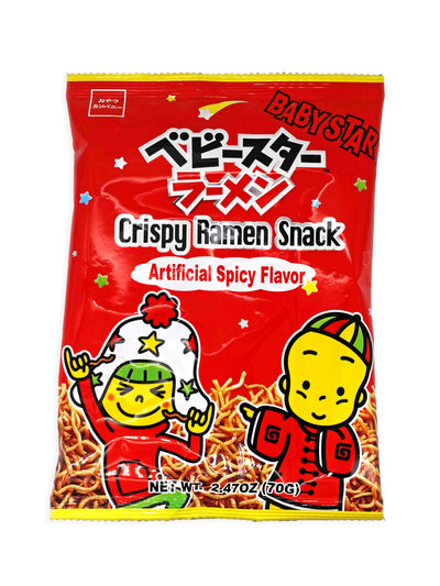 Baby Star Spicy Crispy Ramen Snack