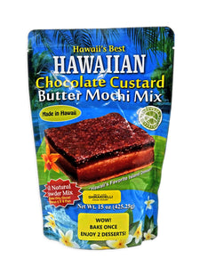 Hawaii's Best Hawaiian Chocolate Custard Butter Mochi Mix