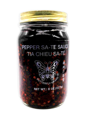 Butterfly Pepper Sa-te Sauce 8 oz