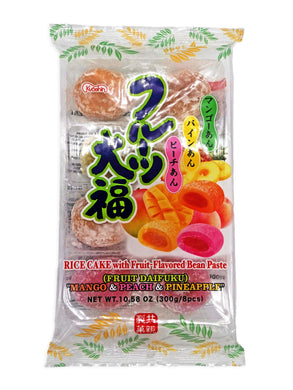 Kyoshin Fruit Daifuku Rice Cake With Fruit Flavored Bean Paste