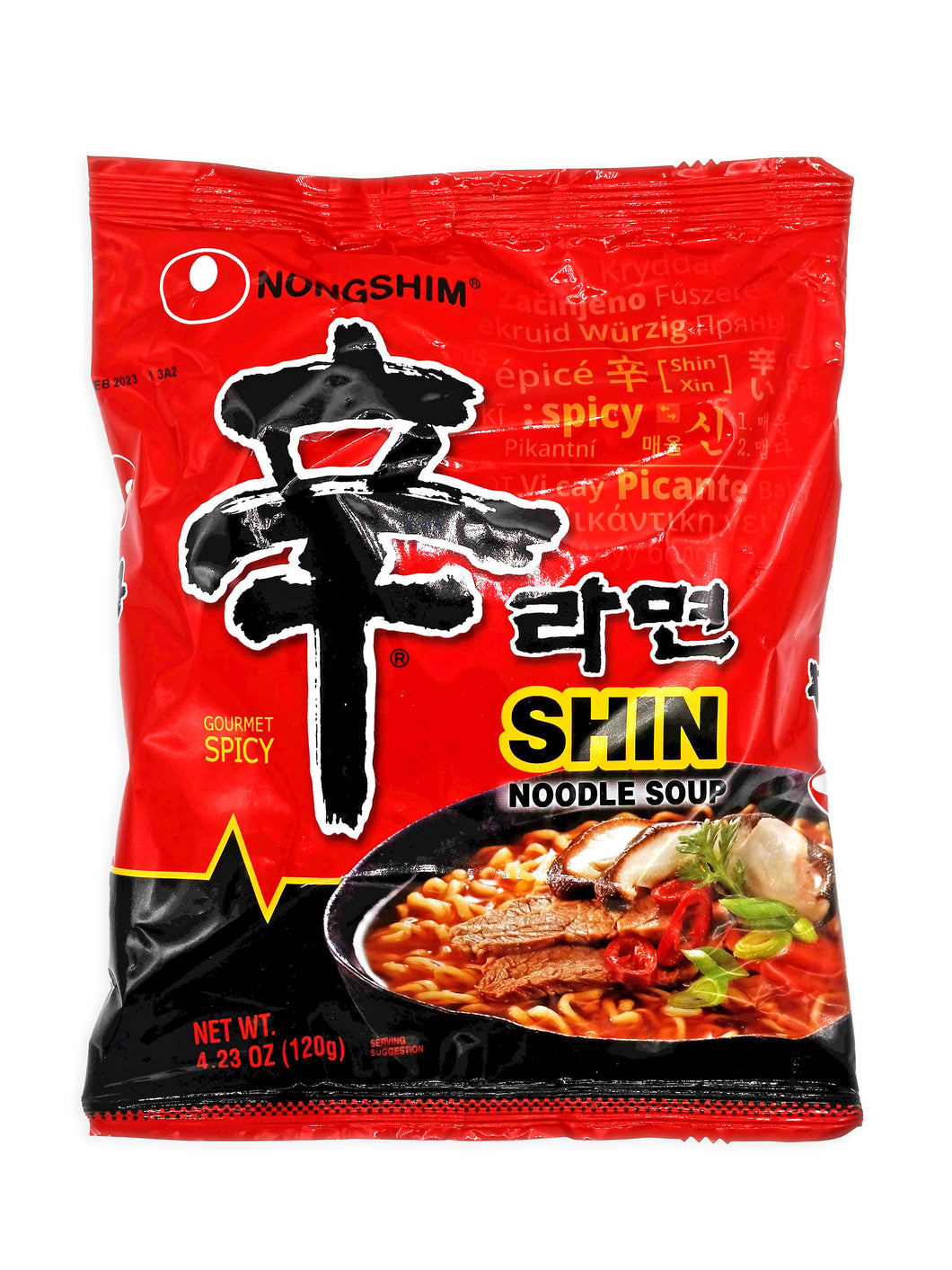 Nongshim Shin Noodle Soup Single Packet