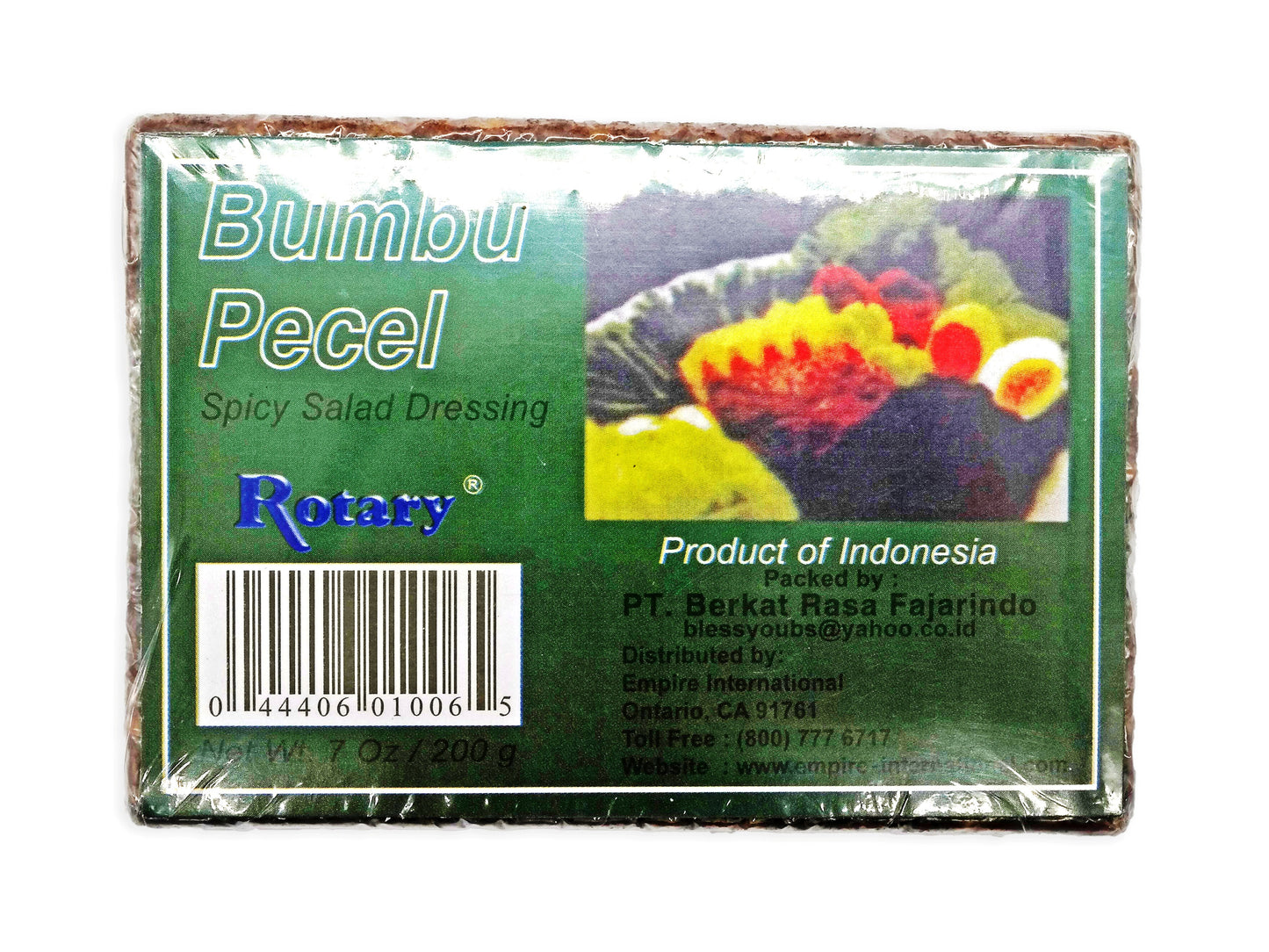 Rotary Bumbu Pecel (Spicy Salad Dressing)